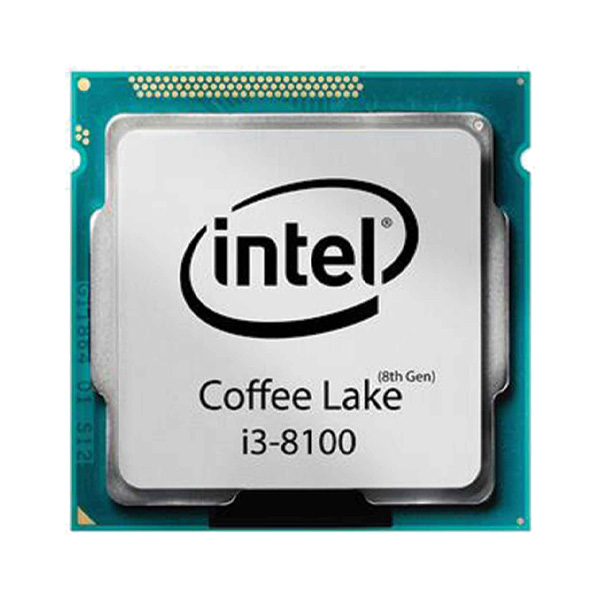 پردازنده اینتل مدل Core i3 8100 نسل 8