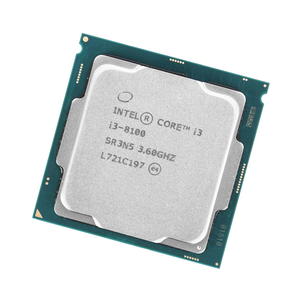 پردازنده اینتل مدل Core i3 8100 نسل 8