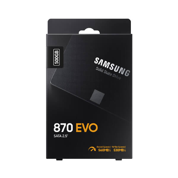 حافظه اینترنال سامسونگ SSD مدل 870EVO ظرفیت 500 گیگابایت