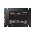 	هارد دیسک اینترنال سامسونگ SSD مدل 870EVO ظرفیت 250 گیگابایت